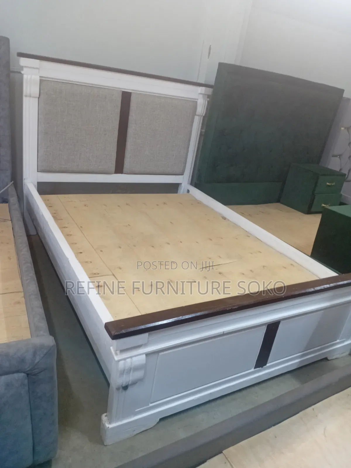 King and Queen Panel Bed