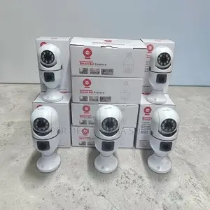 Competitive Prices Auto Tracking Rotating Dual Lens Wifi Bulb Cameras