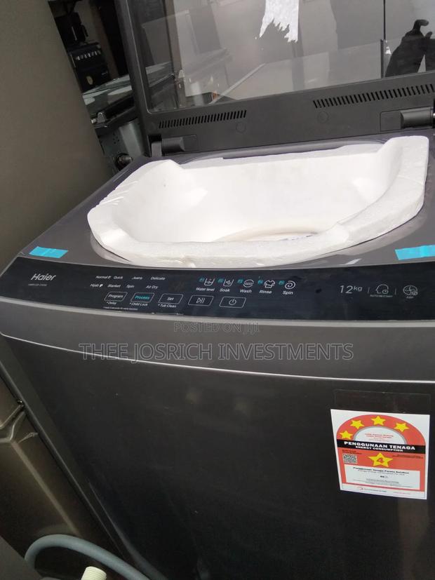 Haier 12 Kg Top Load Fully Automated Washing Machine - thumbnail 3
