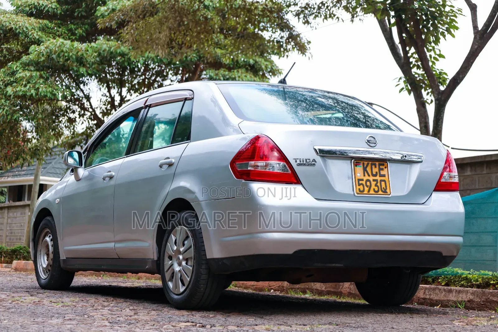 Nissan Tiida 2007 Silver