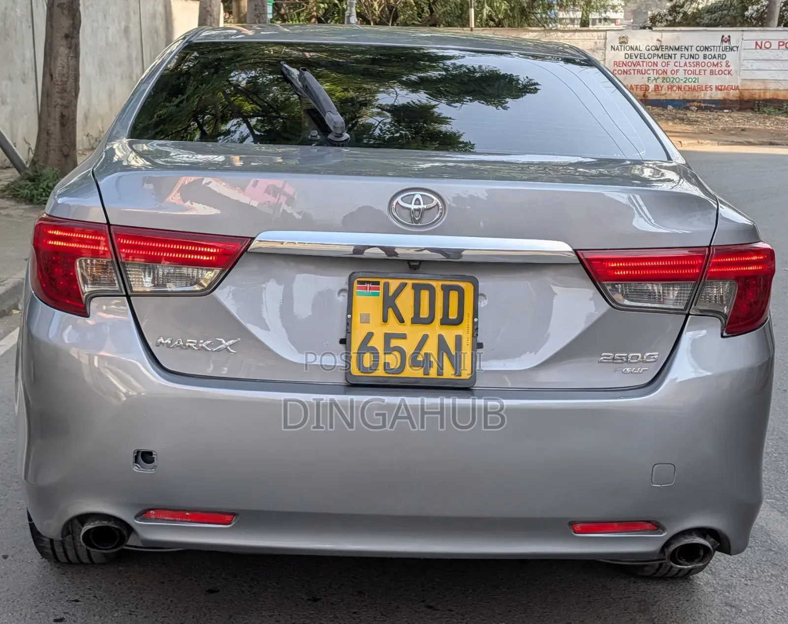 Toyota Mark X 2014 Silver