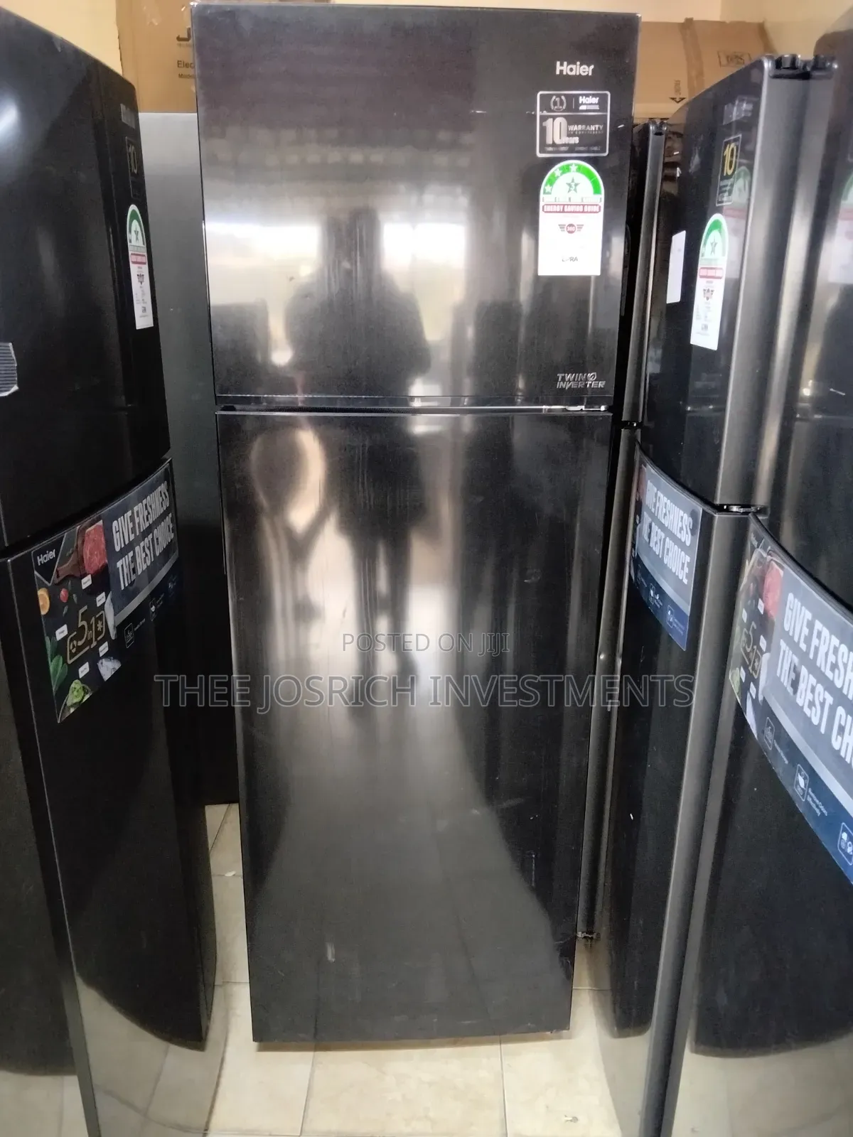 Haier 355 Litres Double Door Refrigerator No Frost