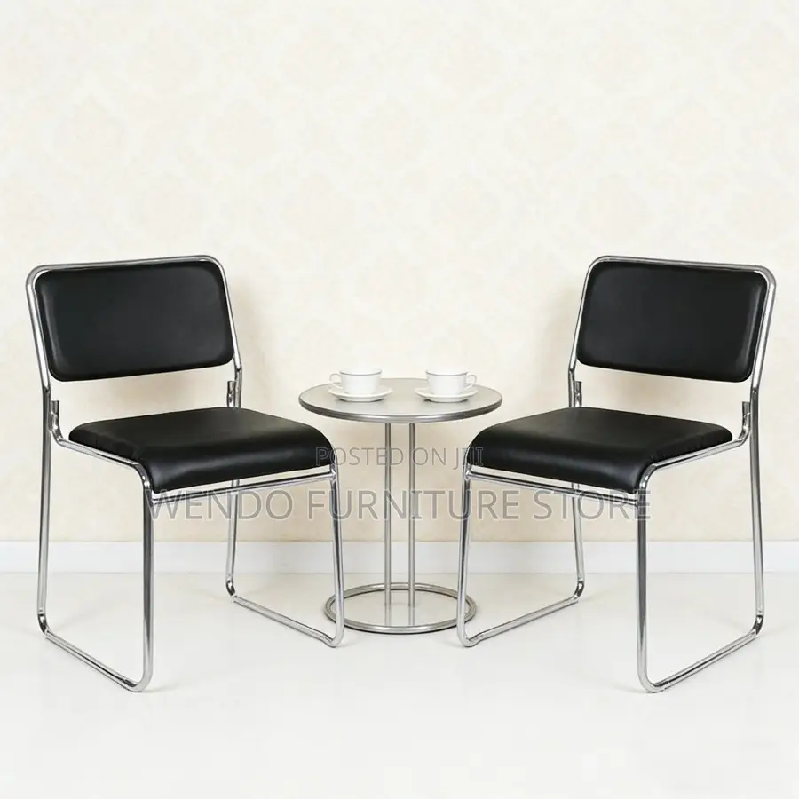 Office Chairs; Chrome Visitors Katalina Office Chairs