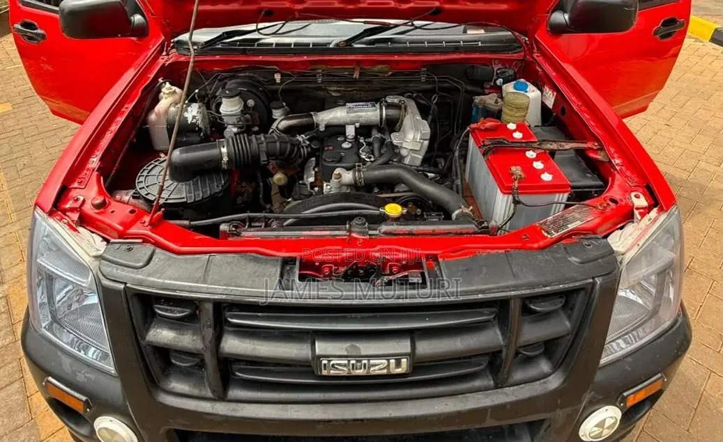 Isuzu D-MAX 2010 Red