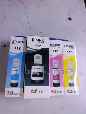 Original 4 Color Die Inks for A3 L15150 and 15160 Available