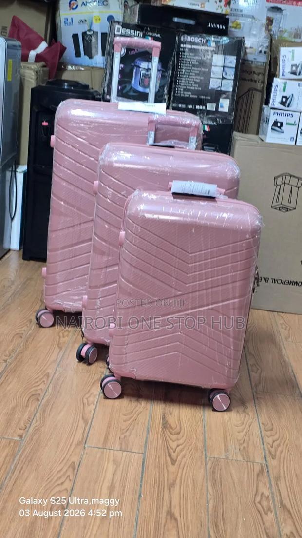 3 in 1 Rubber Suitcase - main view