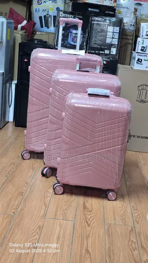 3 in 1 Rubber Suitcase