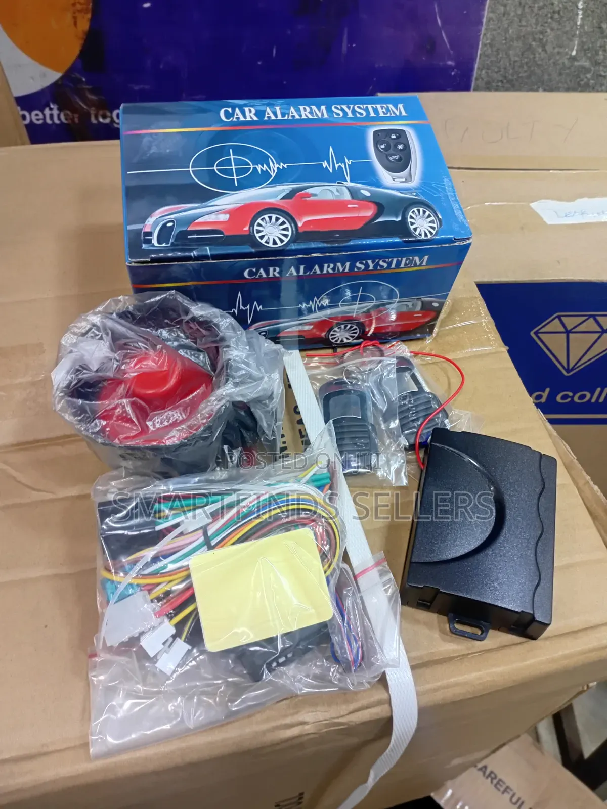 Anti-Theft Car Alarm Kit