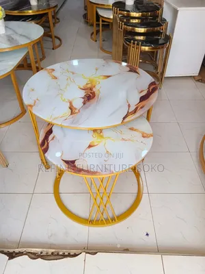 Kavaka Mutesa 1 KING'S Seat Plus Console Tables