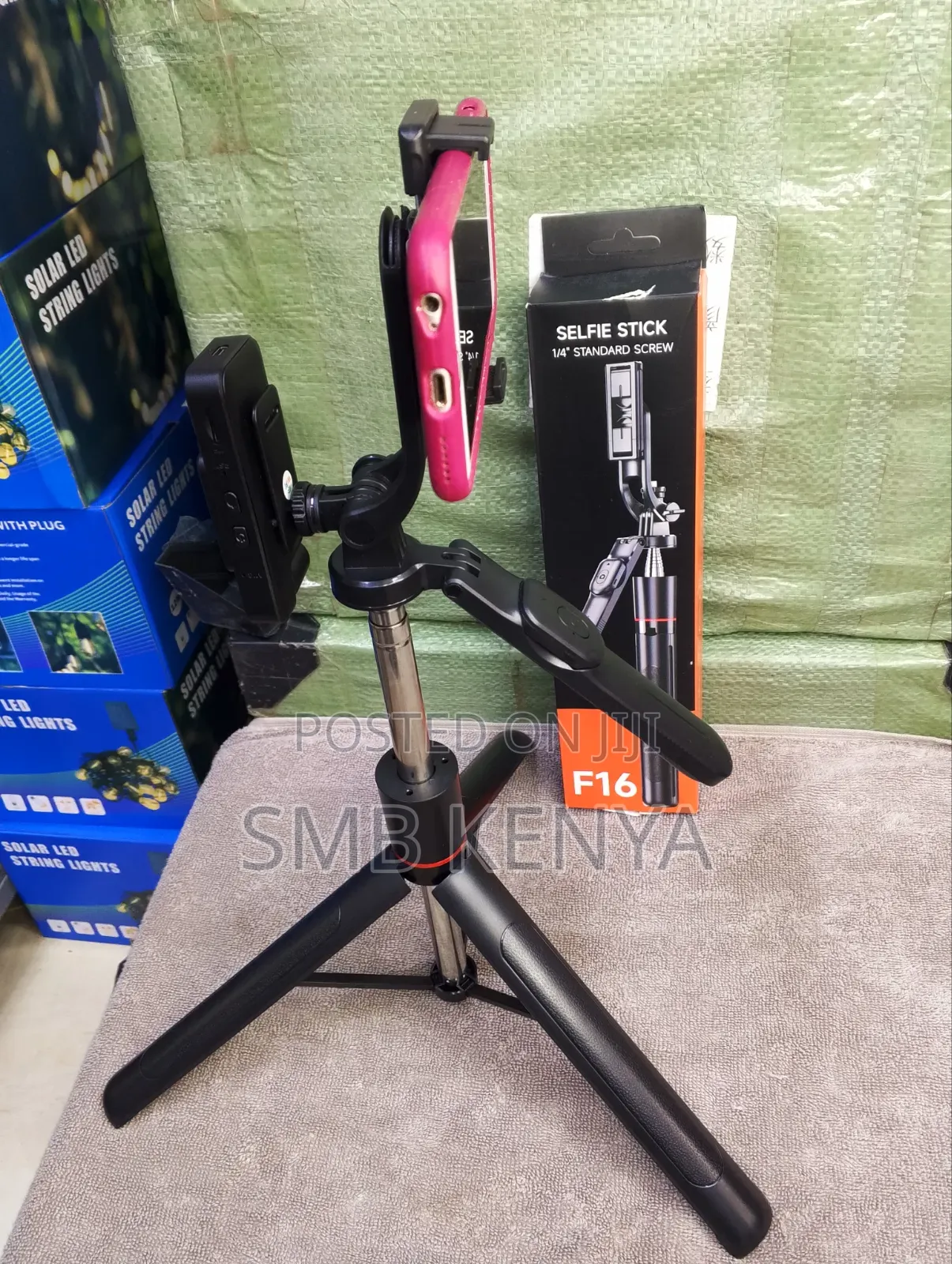 F16 Tripod Selfie Stick With Remote 360 Rotatable