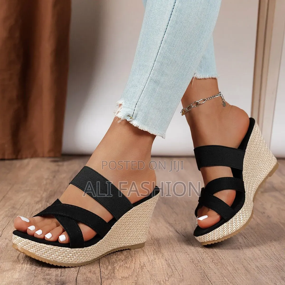 Classic Suede Wedge