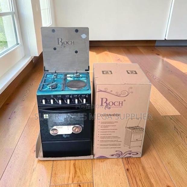 Modern Practical 3 Gas Burners+1 Hotplate Free Standing Cooker - thumbnail 2