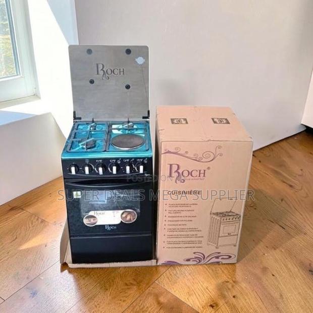 Luxury Robust 3 Gas Burners+1 Hotplate Free Standing Cooker - main view