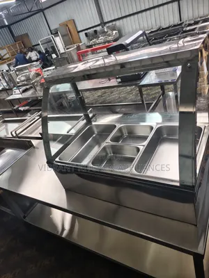 Table Top Food Warmer With Glass Canopy