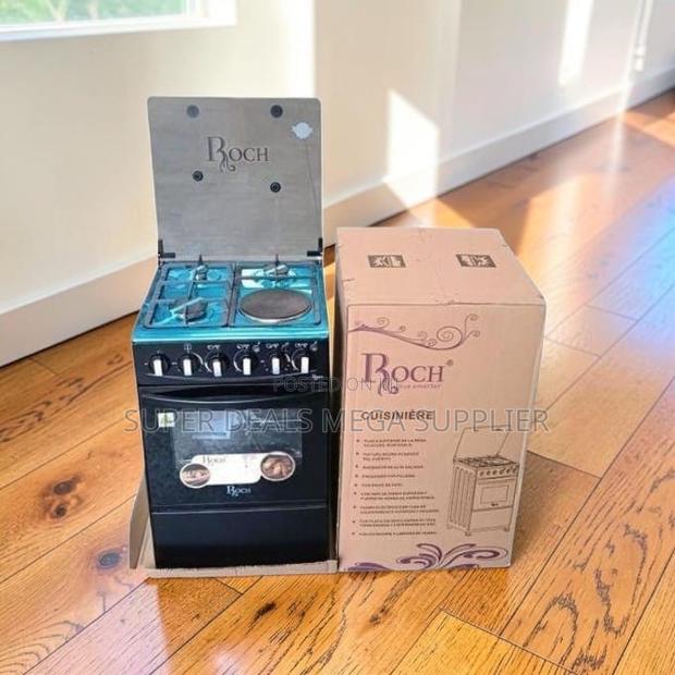 Luxury Robust 3 Gas Burners+1 Hotplate Free Standing Cooker - thumbnail 2