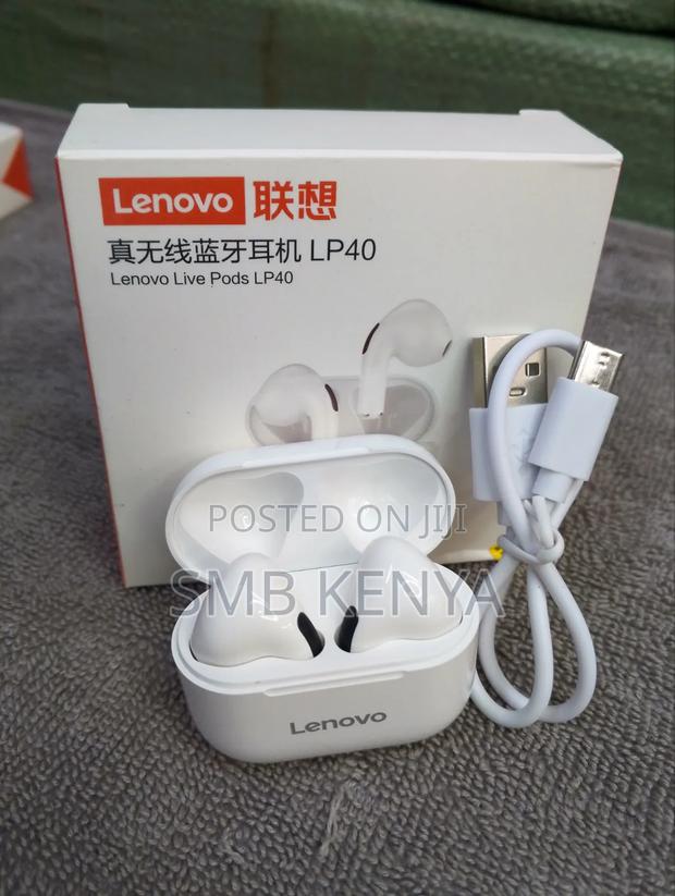 Lenovo LP40 Wireless Earphones Bluetooth Headset