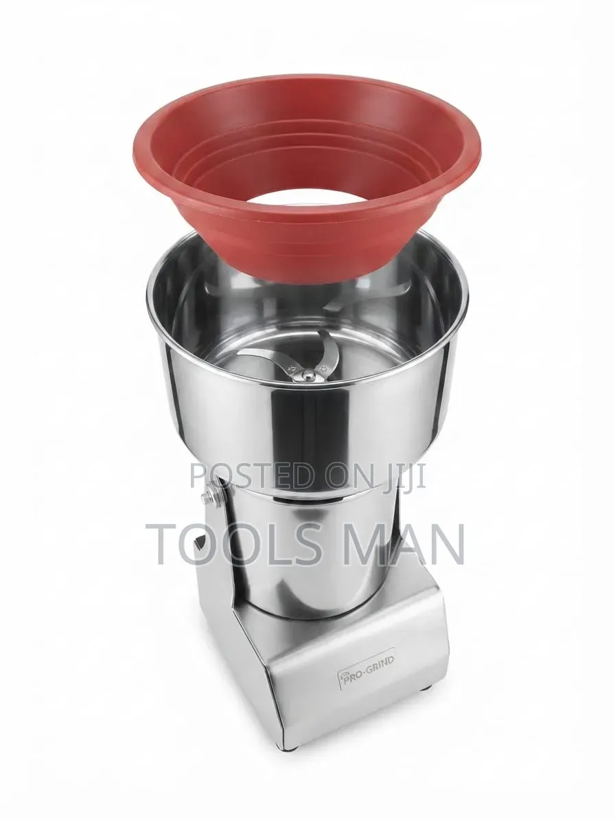 Stainless Steel Electric Spice Grinder. Chicken Vegetables Grinder