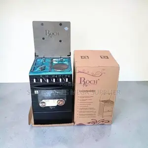 Heavy-Duty Efficient 3 Gas Burners+1 Hotplate Free Standing Cooker