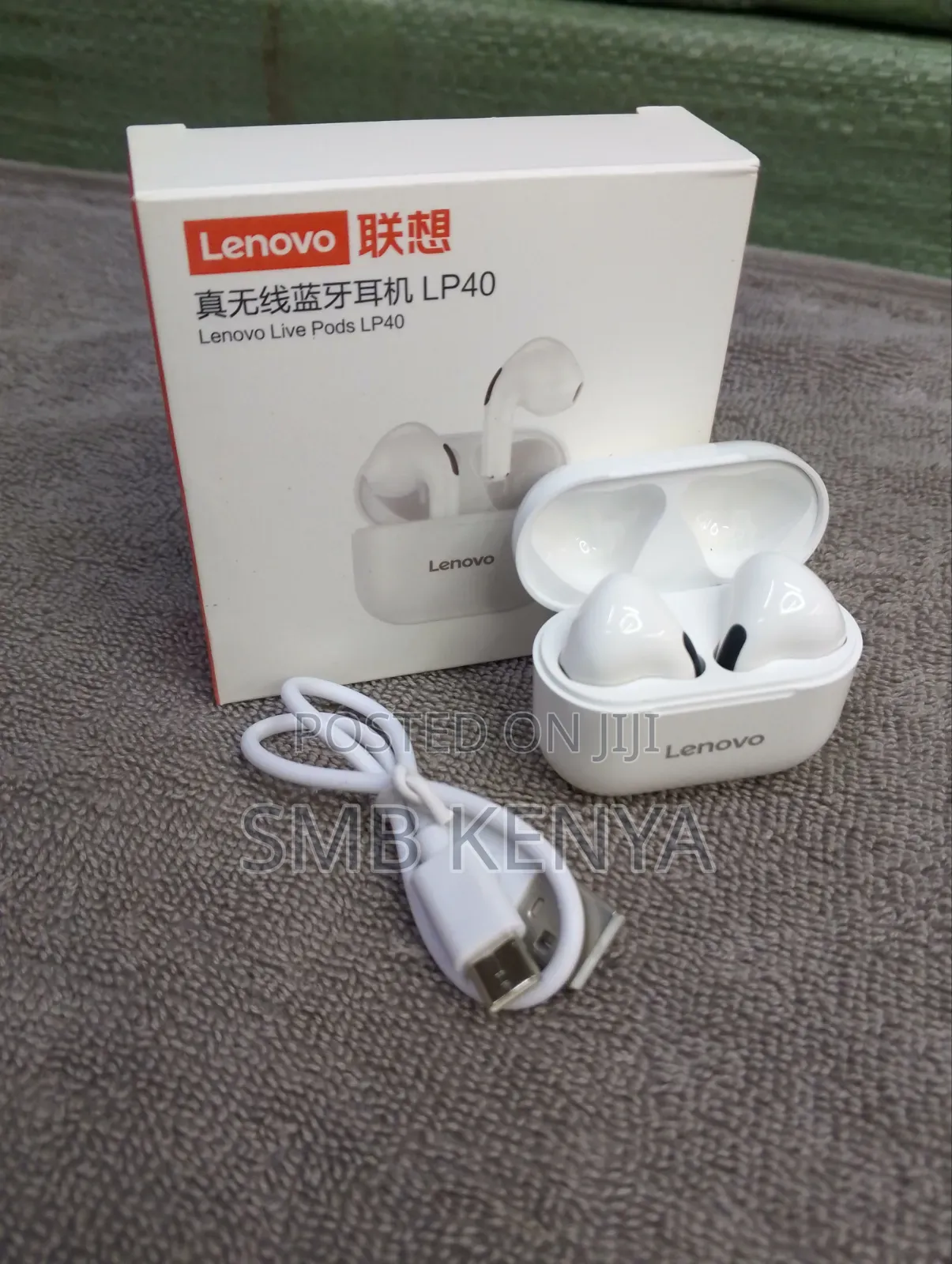 Airpod Lenovo LP40 TWS Bluetooth Earbuds