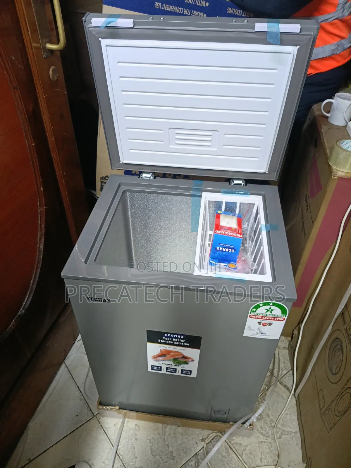 Ecomax 119 Litres Deep Freezer With Storage Basket