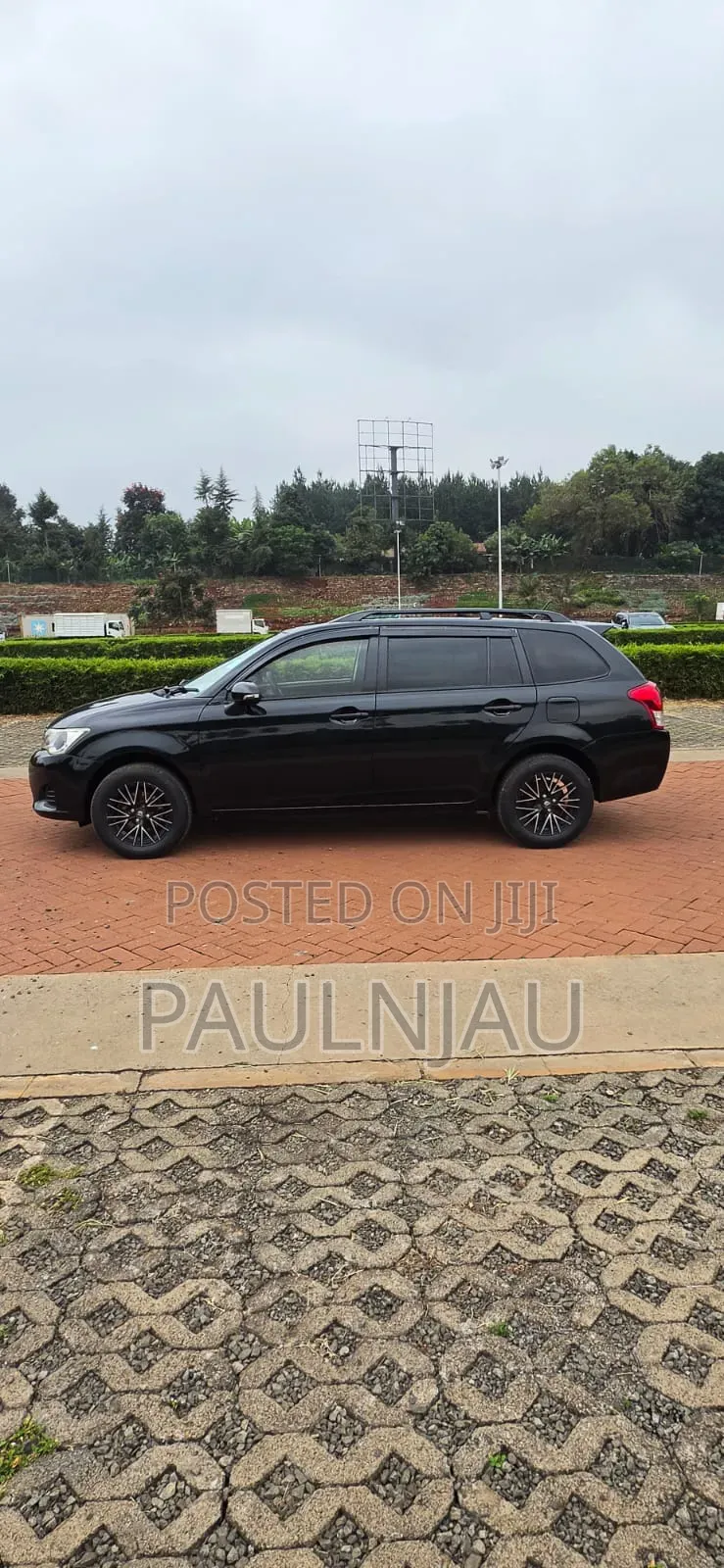 Toyota Corolla Fielder 2014 Black