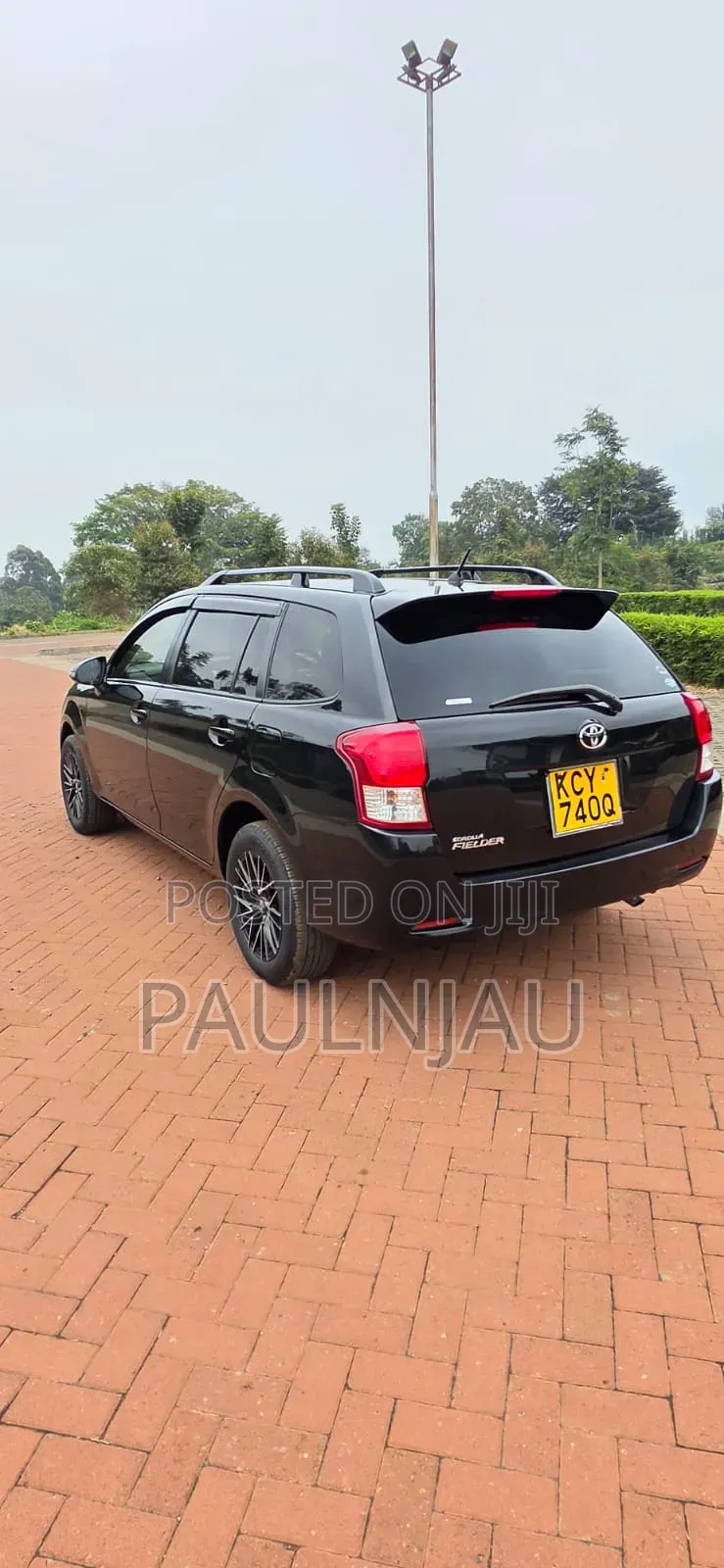 Toyota Corolla Fielder 2014 Black