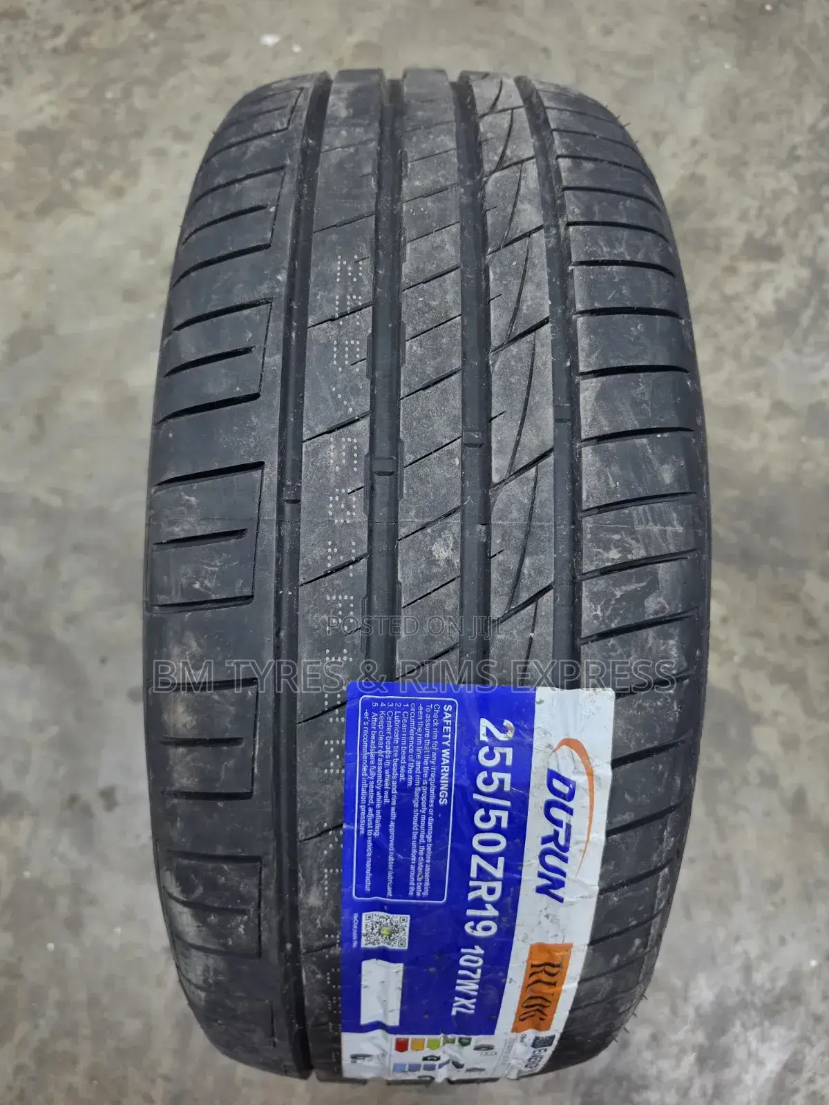 255 /50 R19 DURUN TIRES (New Technology)