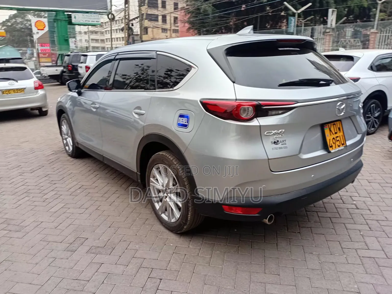 Mazda CX-8 2018 Silver