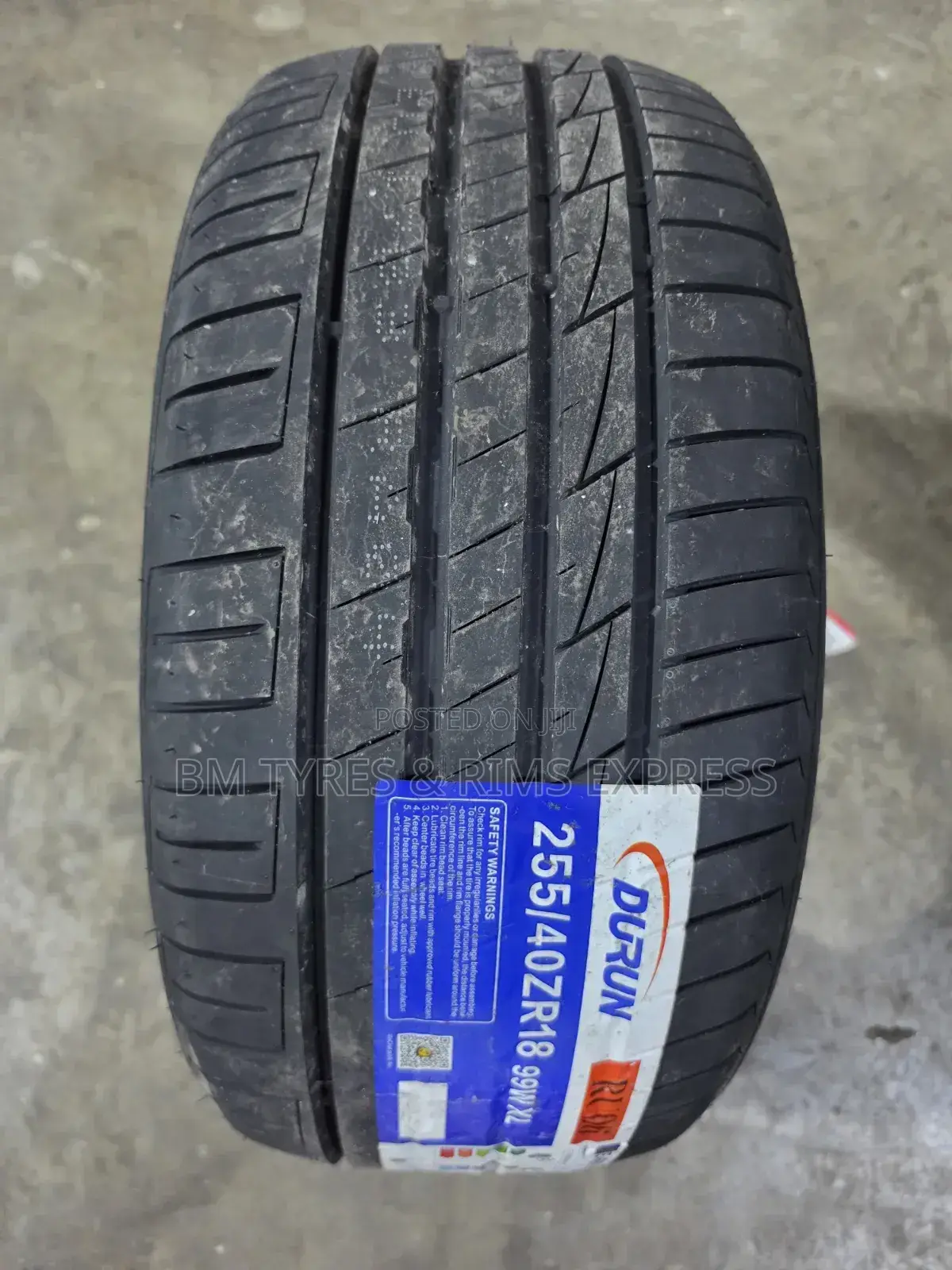 255 /40 R18 Durun Tires (Xl)