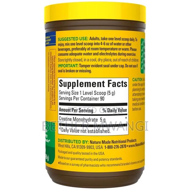 Nature Made Micronized Creatine Monohydrate Drink Mix Powder - thumbnail 5
