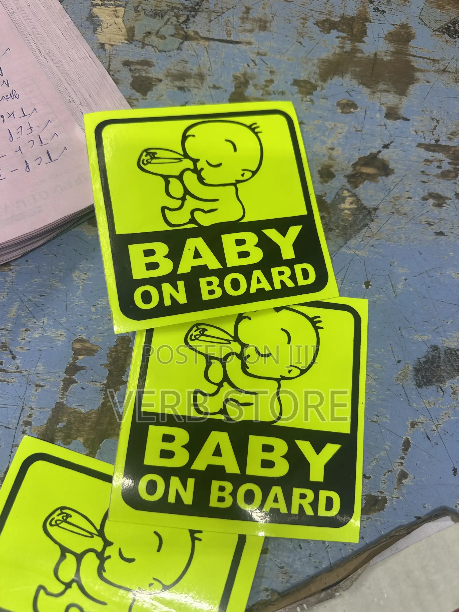 Baby on Board Sticker