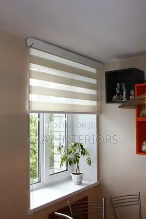 Polished Look in Office Windows, Horizontal Office Window Blinds