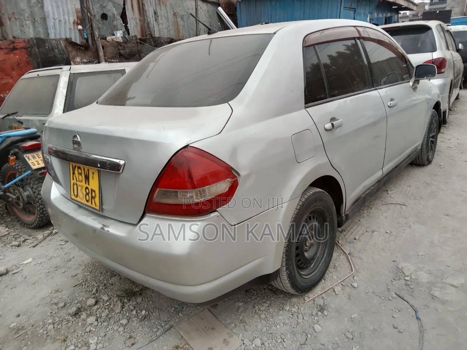 Nissan Tiida 2008 Silver