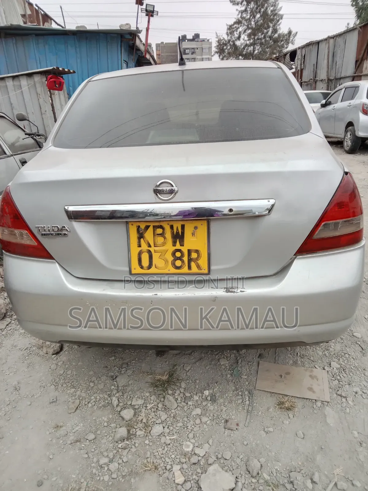 Nissan Tiida 2008 Silver
