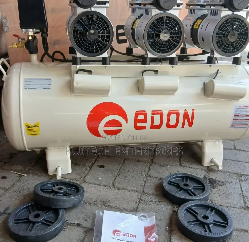 Edon Silent Compressor 100L With 3 Motors/ Electric Silent Compressor