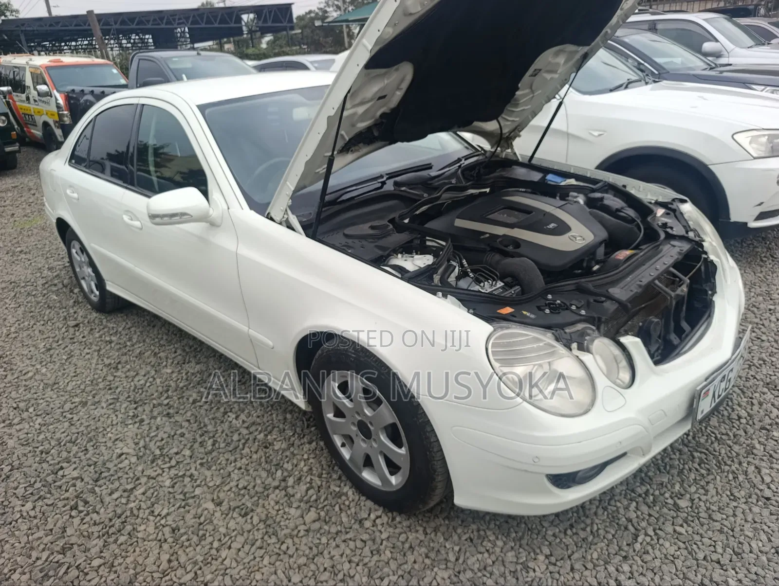 Mercedes-Benz E250 2008 White