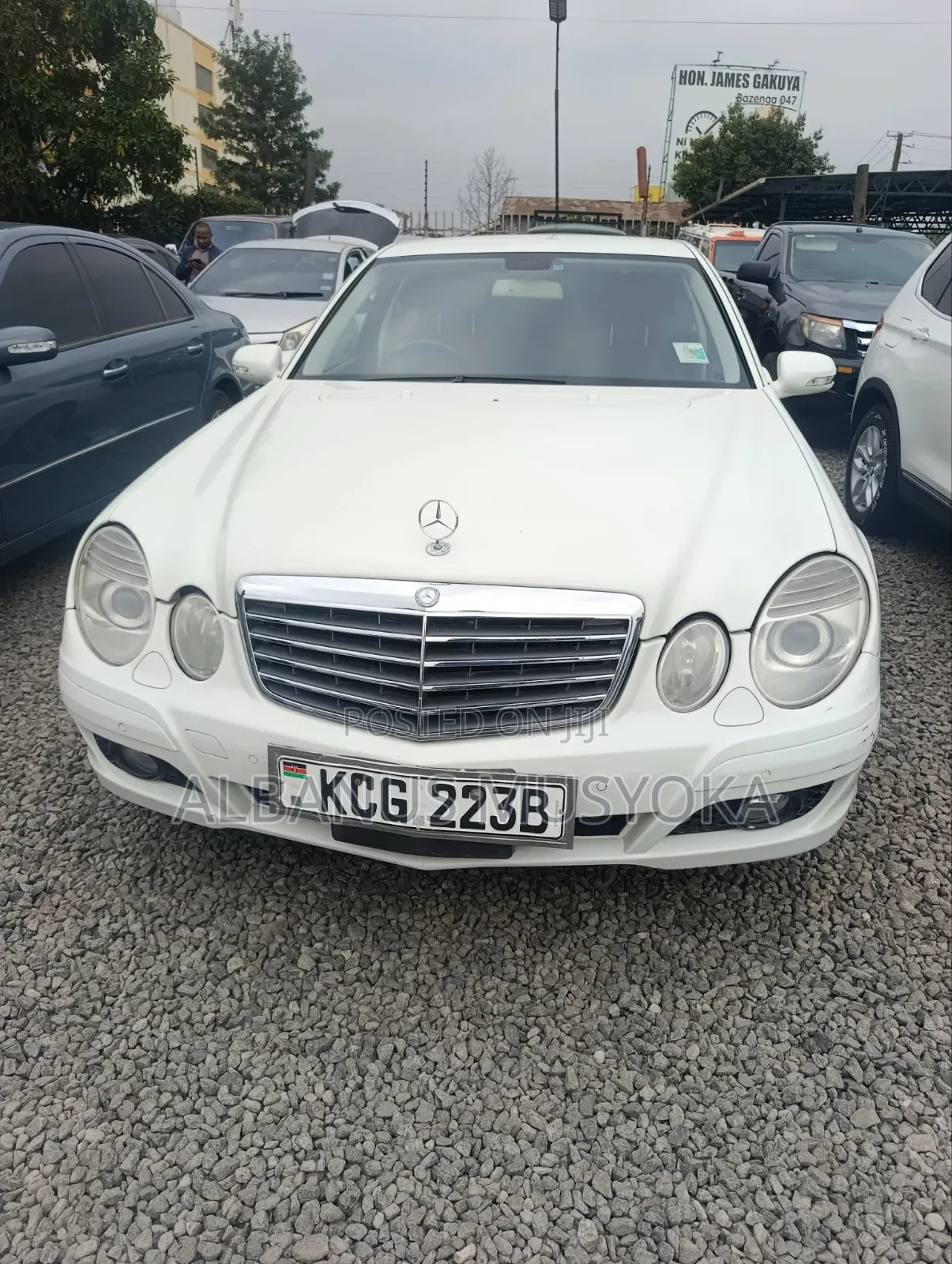 Mercedes-Benz E250 2008 White