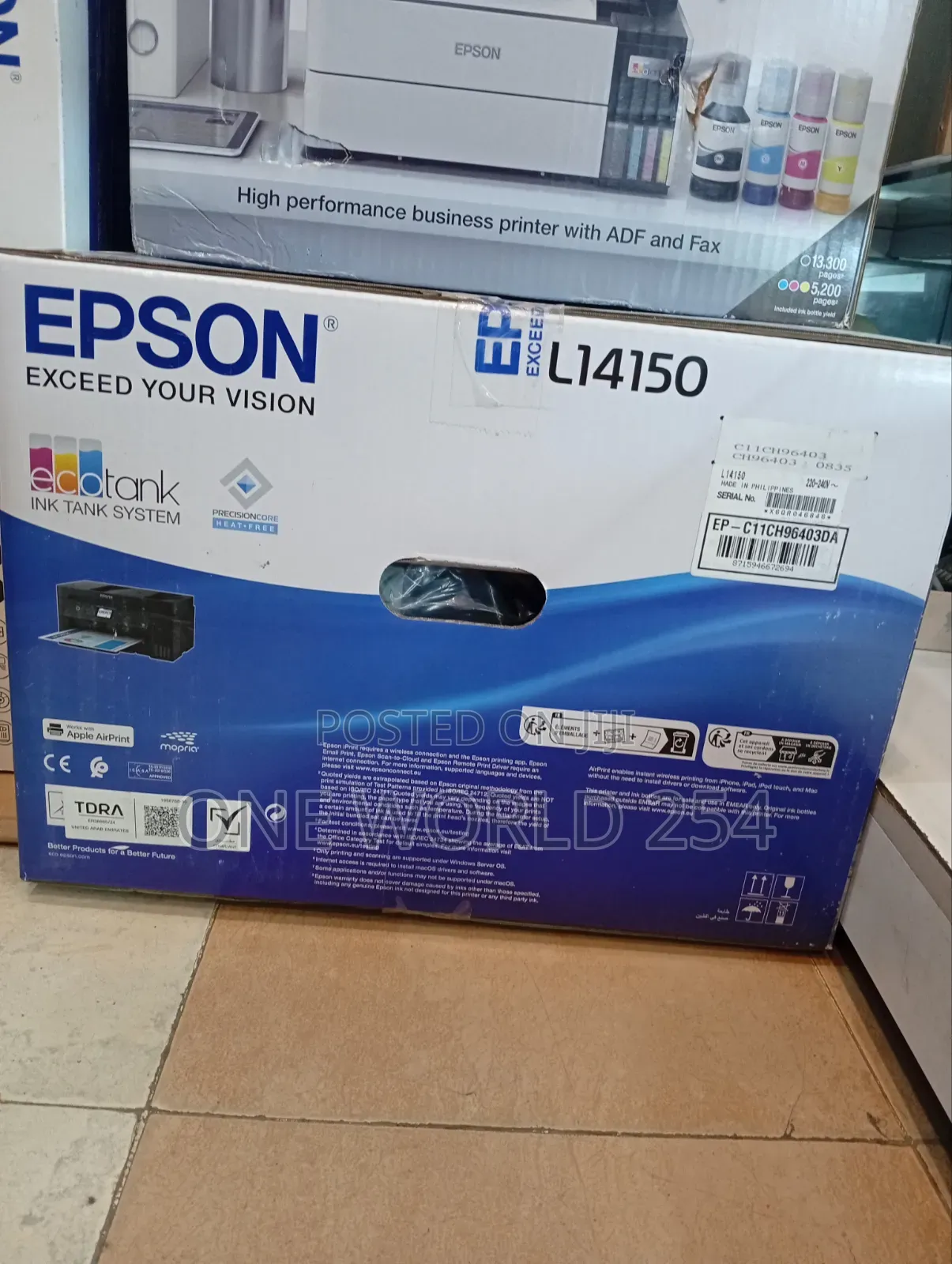 Epson EcoTank L14150 A3 All-in-One Ink Tank Printer