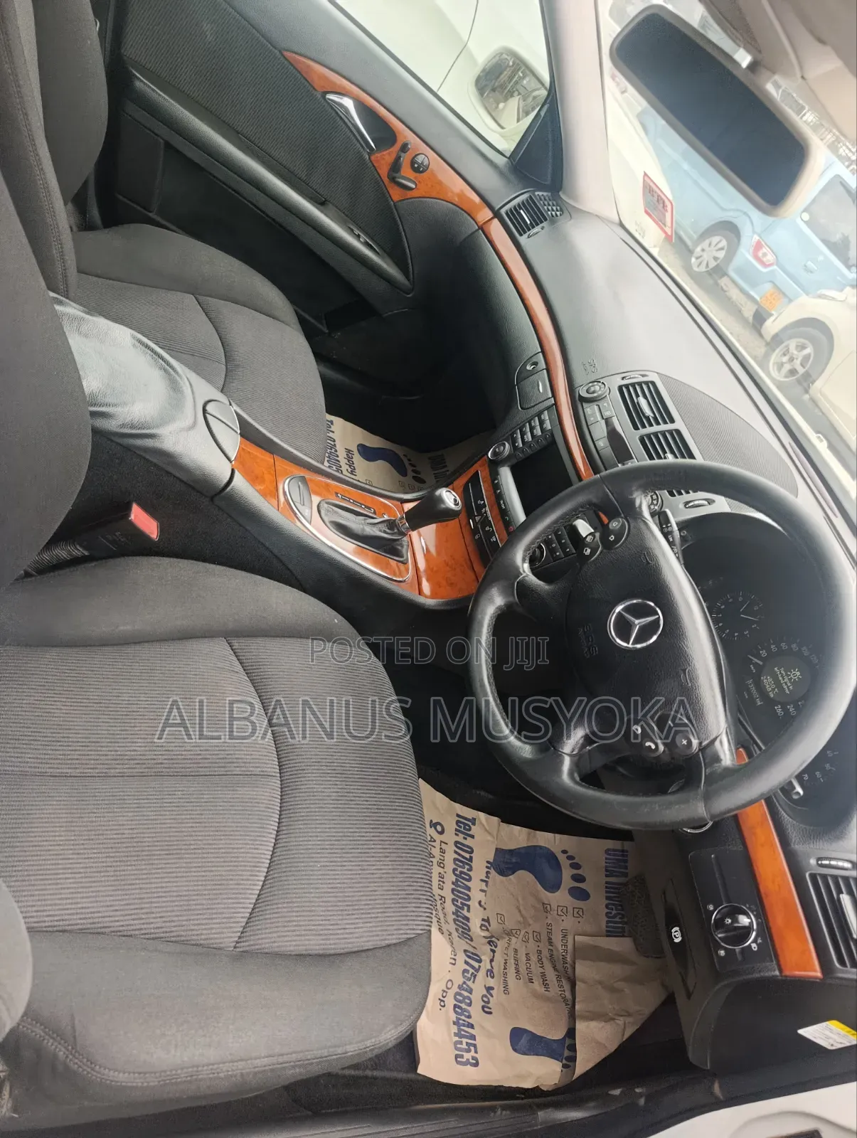 Mercedes-Benz E250 2008 White