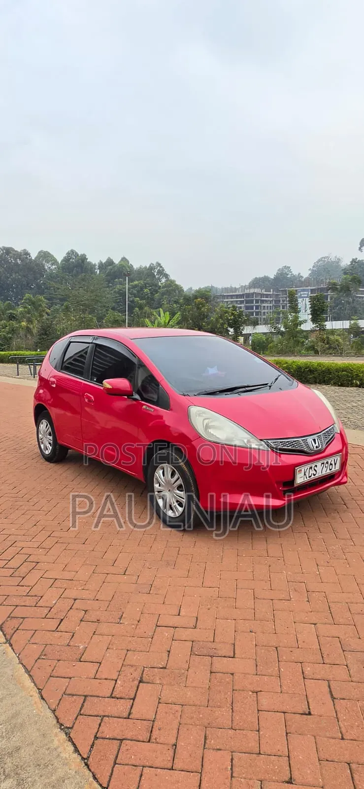 Honda Fit 2012 Red