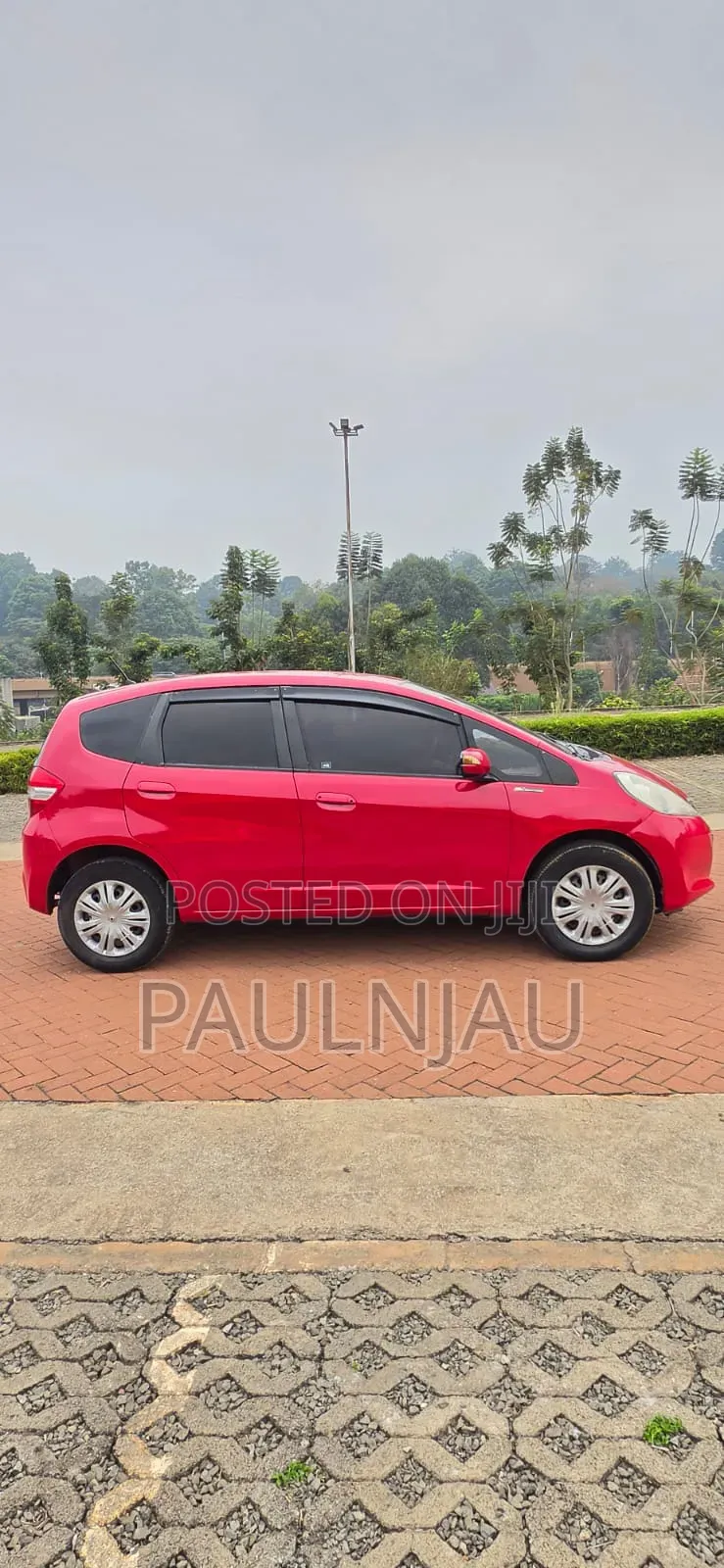 Honda Fit 2012 Red