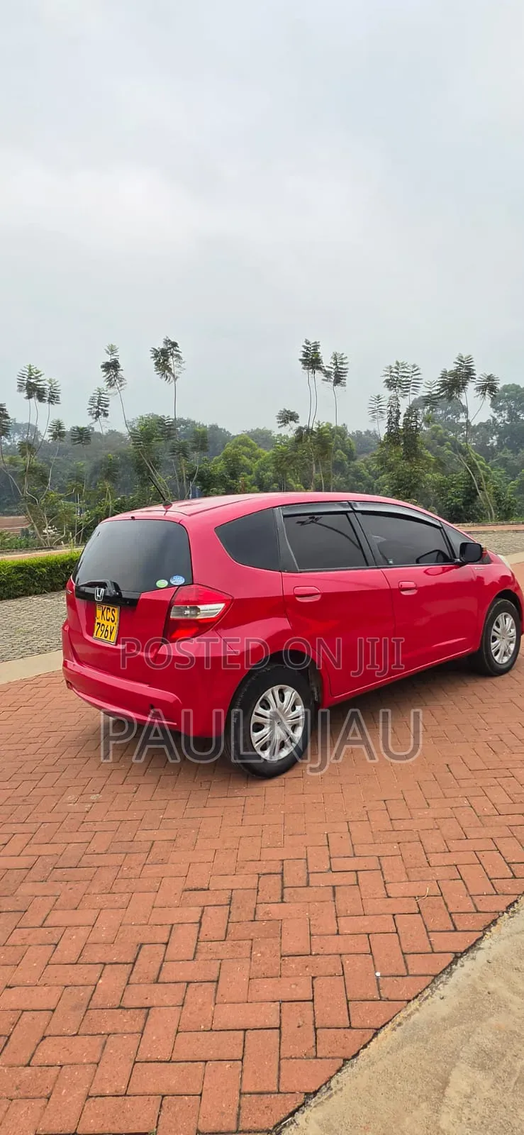 Honda Fit 2012 Red