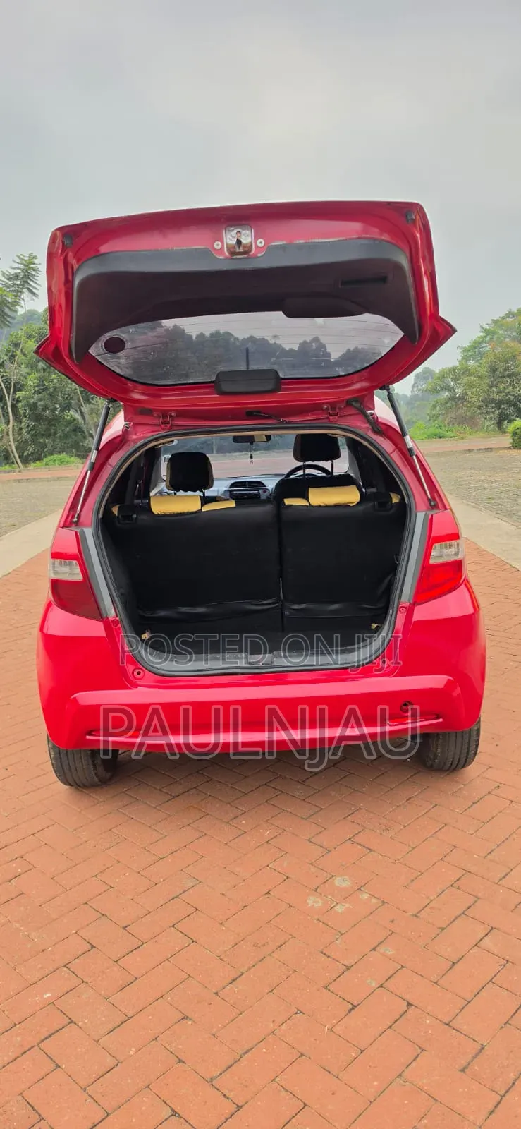 Honda Fit 2012 Red