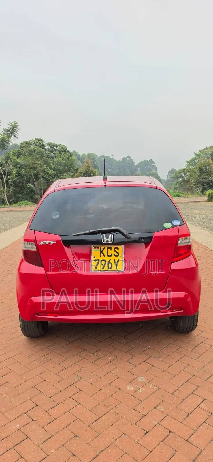 Honda Fit 2012 Red