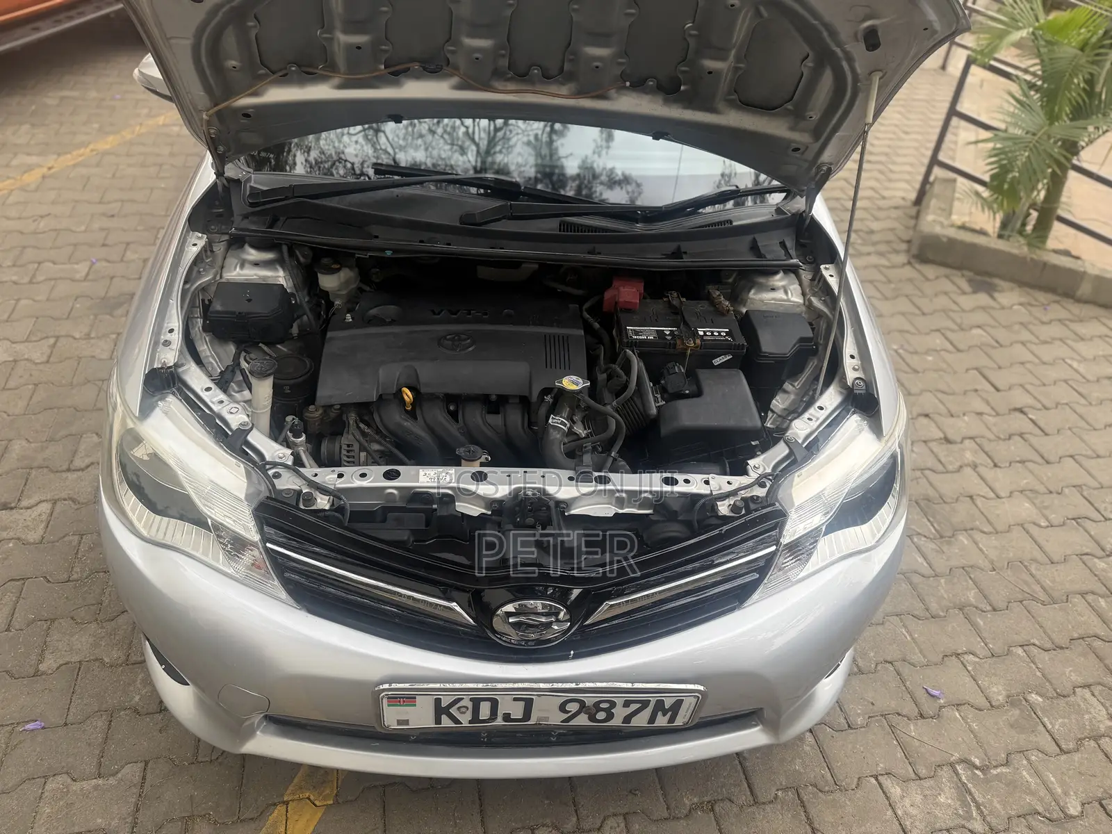 Toyota Corolla Fielder 2015 Silver
