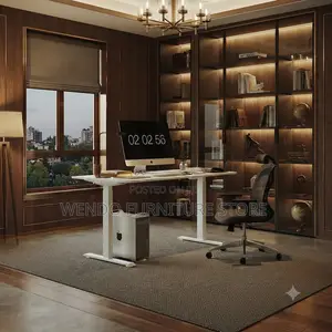 Office Desk; 1.2 Meters Adjustable Sw X Desk