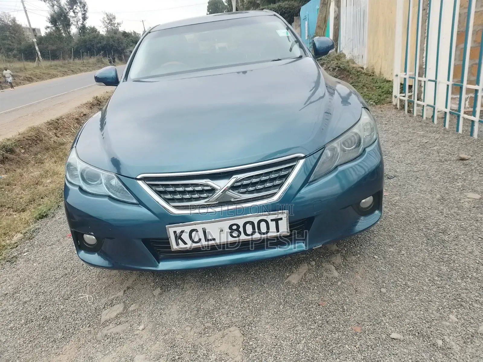 Toyota Mark X 2011 Blue