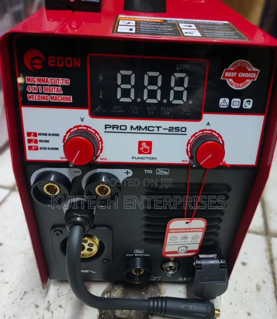Edon Pro
Mig/Mma/Cut/Tig-250
 (Mmtc )