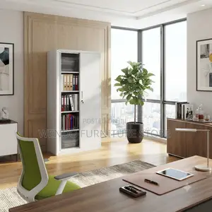 Office Cabinet; Two Doors Filing Cabinet With Adjustable Shelves