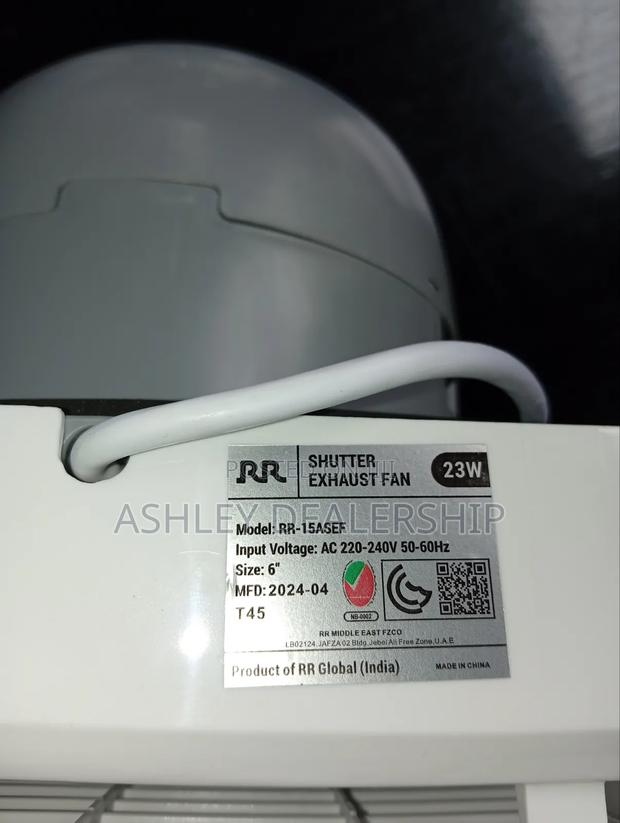 Shutter Exhaust Fan 6 " - thumbnail 3